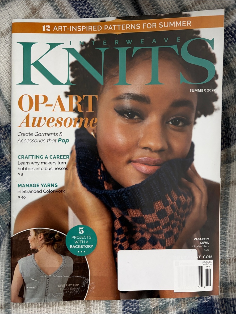 Interweave Knits Magazine Summer 2022 - Op-Art Awesome